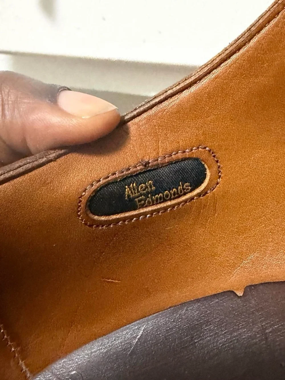 Allen Edmonds Lubbock 9 D Brown Leather Monk Strap Dress Shoes USA 8032 Oxfords